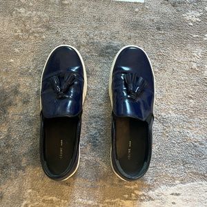 Celine Blue Tassel Slip On Sneakers - size 39.5 / 9.5